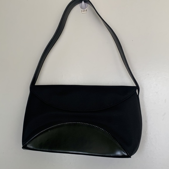 DkNy shoulder bag leather and fabric - Picture 3 of 13